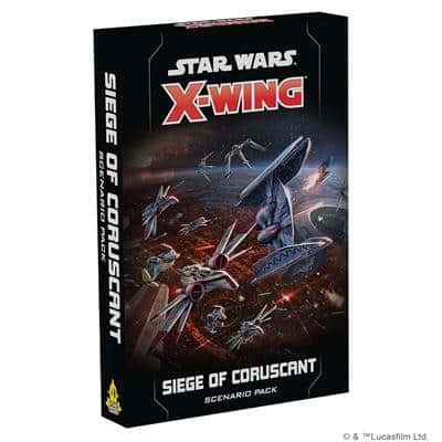 Star Wars X-Wing 2nd Ed: Siege of Coruscant Scenario Pack image 0